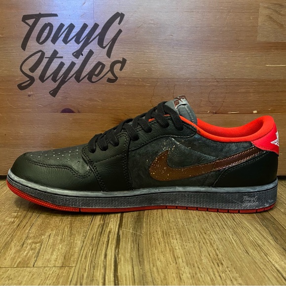 🔥NEW🔥 CUSTOM AIR JORDAN 1 RETRO LOW - Picture 10 of 16